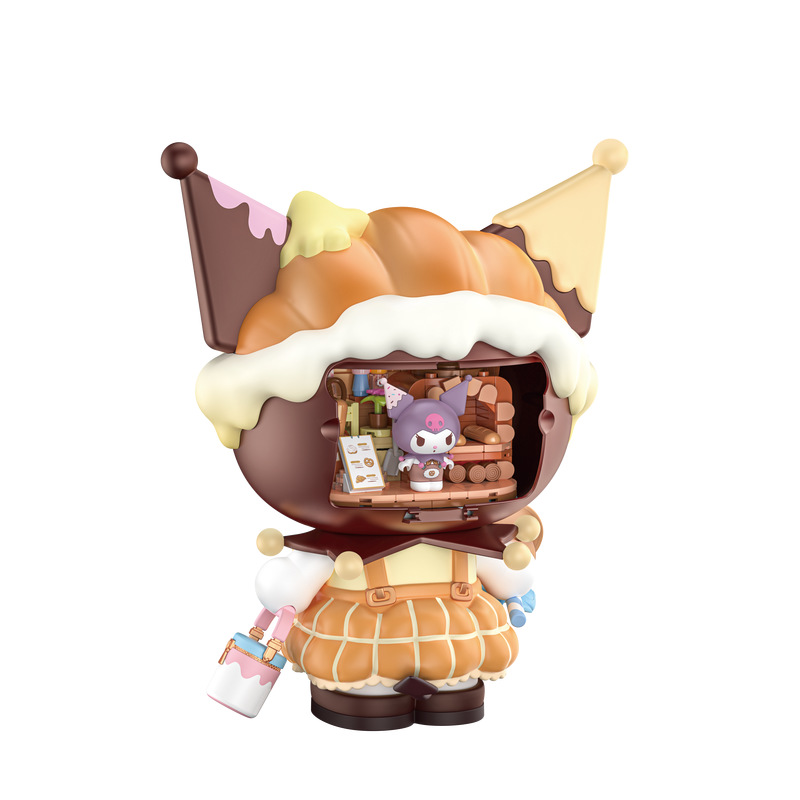 TC1835 酷洛米面包派對(duì)系列積木大娃